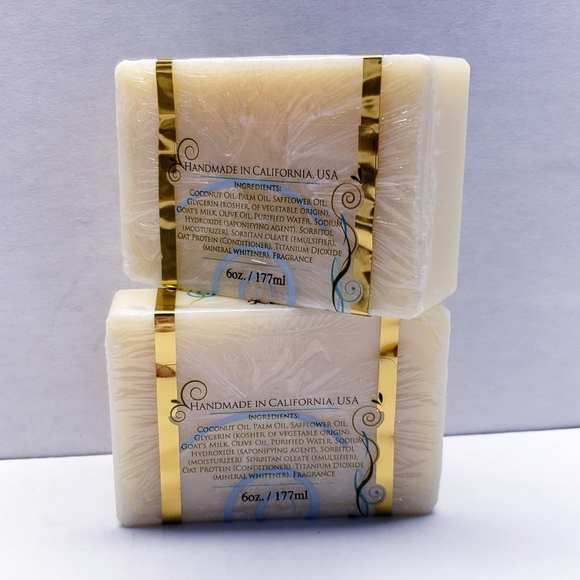 The Grecian Soap KAI Goat's Milk & Olive Oil Natural Beauty Bar, 6 oz (2 pack) - Picture 5 of 6